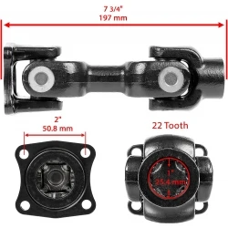 Hátsó féltengely Polaris Sportsman Scrambler 550 850 1000 (utángyártott)