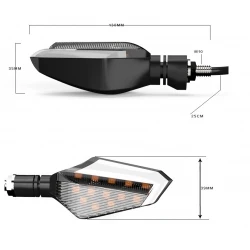 LED-es irányjelzők hátsó féklámpával (utángyártott)